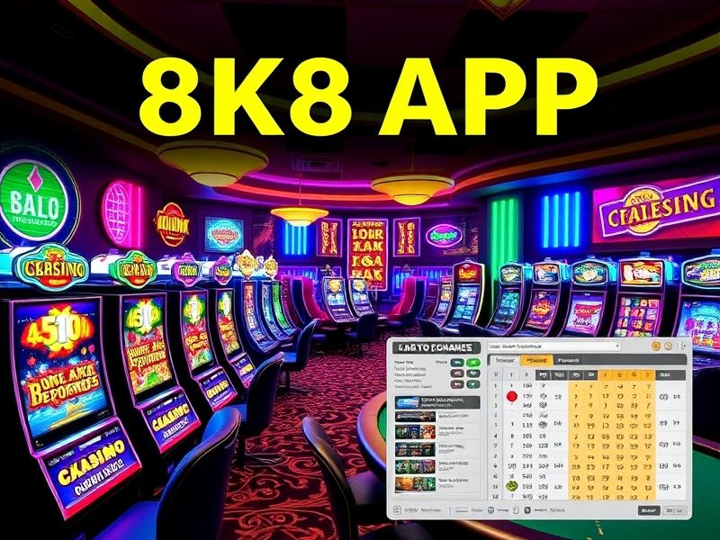 Discover 8k8 app – your premier destination for online casino games, slots, poker, and live dealers. Enjoy exclusive bonuses, secure transactions, and a top-rated mobile gambling experience at 8k8app.com.