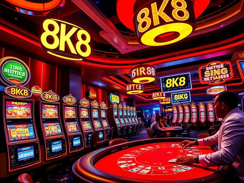 Discover 8k8 app – your premier destination for online casino games, slots, poker, and live dealers. Enjoy exclusive bonuses, secure transactions, and a top-rated mobile gambling experience at 8k8app.com.